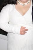Super cute dress for an even better price! Stretchy material, very forgiving as I have gained baby weight quickly. It was shipped promptly as well! - Adrianna M.