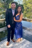 Amazing dress for a wedding guest! Got so many compliments. Even with being a shorter person, the length was still great. - Gina D.