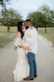 This dress was perfect for my engagement photos. The quality was great! I still can't believe how inexpensive this dress is. It ran a little tight but still looked amazing! - Sophia Z.