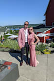I loved this dress for a wedding! I had it hemmed because I am short but loved the fit of the dress. I plan on wearing again to a wedding next month! - Kaitlyn C.