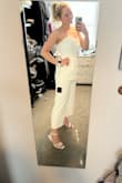 I'm so excited to wear this for my wedding rehearsal dinner! The fit is great and the material is high quality, not see-through at all. 10/10 recommend :D - Katie W.
