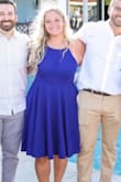 wore this for a beach wedding in September and loved it!! It was so comfortable and perfect for the warm weather. Fit perfectly didn't wear a bra or nipple pads and you'd never know. - Alexa A.