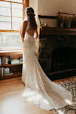I loved this dress! We had a backyard wedding and it was perfect for the day. I ordered an M and did not need to make any alterations to the dress. Stunning, good quality, you can't beat the price. I highly recommend this dress and any of Lulus bridal section to all my friends now. - Rebekah P.