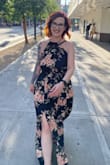 I had to take 3in off of the length because even with heels was too long for me. - Keti C.