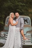 I bought this dress to get married. It was perfect. I got so many compliments and people asking where I got my dress you would have thought I spent a lot of money on it. True to size. It is a little long but did not bother me. If you are on the fence..buy It! - Karen M.