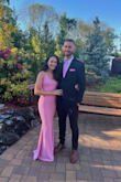 I loved this dress so much. I got so many compliments. It was also so comfortable. I am 5'6" and it was a little bit long with heels on and I definitely could have gotten the bottom hemmed. - Seryna O.