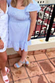 Super comfy and the cutest platforms I own! - Pamela S.