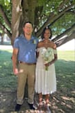 It runs a little big, but it was perfect for my big day. Absolutely loved this dress. - Stephanie B.