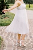 This dress was so beautiful and perfect for my engagement photos! - Abby M.