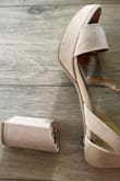 The entire heel of one of the shoes broke off within the first couple of hours of wearing them. The shoes were really comfortable up until that point so I'm super disappointed they broke! - Jill S.