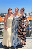 Such a beautiful dress got so many compliments! The only complaint I have is that it needs a better clasp on the chest. The one it has now is basically useless for bigger chests. I just safety pinned it above the clasp and it was fine. Also great for tall girls! I wore 3in heels too! Would definitely recommend buying it! - Courtney M.