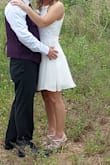This dress was perfect for my wedding day. Absolutely love it! I'm on the shorter side so the waistline was a little lower than I would've liked but it fits so nicely. - Amanda R.