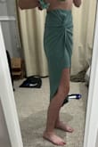 I love this skirt. It's everything you could want. Soft, stretchy, comfortable, airy, cuter than biker shorts and can be dressed up or down. I've worn it 5 times already. Probably will buy other colors. I'm glad I jumped on this as soon as it restocked. It's a don't miss. - Leah G.