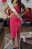 This was so cute for my bachelorette weekend!!! I probably could have gone with a medium, but a small did the trick. - Elaina C.