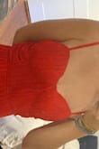 This dress is so cute! Fancy with a bit of personality. I was worried about the "poof" people were talking about, but it fits me fine and I may just pin it a bit at the sides. I'm short so it's not quite a midi but still will show my heels. - Julia S.