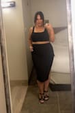 This dress was a perfect fit for a night out on the town with my girls.  It was very comfortable and fit well. I normally wear a size 12 pants and a large top. I originally got a large and this was a bit too tight but the extra-large fit perfectly. I am a thick girl who is trying to embrace my curves and this dress fit that bill. - DeEtte W.