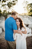 I wore this dress for family pictures- I was looking EVERYWHERE for a beautiful soft flowy gown. This dress is everything and has made me fall in love with Lulus- I will purchase it again. I am short- almost 5'2, dress is perfect with wedges, I wore flats for a beachy look. Gorgeous. It made me feel pretty as a mom of 3 in her 30s. Thank you - Gretchen A.