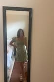 okay this dress is super cute !! I did return just because I feel like the puffy sleeves and neckline accentuated my broad shoulders but on someone else I think this is a great dress - Anna L.