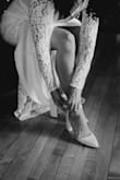 Super comfy and the color was a perfect cream. I loved the closed-toe and strap detail. Also, the shoe is so timeless, I'll wear them forever! - Jocelyn B.