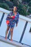 This romper was so cute! Wore it for my birthday bbq and it was light and comfortable. Received  a lot of compliments. - Cheska F.