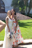 Both myself & the bride are wearing Lulus dresses. They are beautiful well made perfect fitting dresses. I had my skirt hemmed a couple of inches,  I wanted my shoes to be visible,  they are also from lulus. - Wendy W.