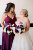The bride picked out this dress, and I thought it was the most comfortable bridesmaid dress I've ever worn. I forgot to get it hemmed so I just found high enough heels to go with it, but you'll probably have to hem if not. The adjustable straps on the back helped it fit perfectly. - Anastasia H.