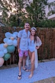 Perfect for my bridal shower swim party!!! So flattering. Was not see through. Thick soft material. - Terri A.