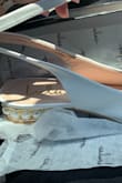 These shoes are beautiful. I bought them for my wedding so that my feet wouldn't hurt from wearing heels. I've gotten SO many compliments! the pearl detail makes them so beautiful, and I love the pointed toe. So excited to wear these! If you have small ankles you might have to poke an extra hole in the strap like me! - Lauren C.