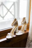 These shoes are unbeatable, especially for the price. They run true to size and are comfortable because of the thick heel.
I am wearing them on my wedding day! - Josi G.