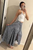 This skirt is so cute! But it definitely runs small in the waist. So I reordered it in a medium and it fit perfectly! I would recommend this - Crystal B.