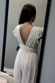 This is so so cute. I love how it fits through the top and I feel sexy without showing off too too much. The kegs are insanely long :)
Will be keeping but having the length taken in - Shana L.
