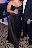 Wore to a black tie wedding and the dress was perfect! A great fit and was easy to move around in. Got a lot of compliments and felt good in the dress. It does come really long so I had to get it hemmed but other than that it was perfect right out of the package. - Catherine R.