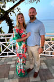 I got this dress for our anniversary trip to Jamaica and it was perfect! Gorgeous colors and very flattering fit. It's a little long even with heals but other than that it's perfect! - Latham S.