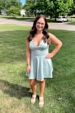 It was the perfect dress. Fit great and super comfortable. Loved it !! - Kim D.