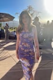 This dress was so beautiful. I usually have to get my dresses tailored but this was the first dress in a while that fit me so perfectly, it didn't need any alterations. It was so flattering and comfortable. My new favorite dress! - Michaela S.