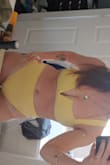Super cute. I get a lot of compliments. It is a little cheeky in the back but not too bad! - Stephanie E.