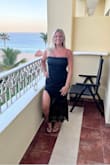 Loved wearing this to dress up on the last night of vacation. Fit was perfect didn't even need a bra - Sam V.