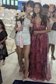 It is perfect, if you read the measurements in the descriptions of the dress, small was described exactly, is why we both small.. she looks so beautiful and happy. She really loves it so!! - Elieth P.