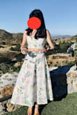 Beautiful outfit, perfect for a summer date. The outfit looks exactly as shown in the picture. The quality is very good. This was my first purchase at Lulus and I'm definitely not disappointed. - Loreto R.