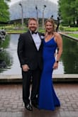 I got so many compliments on this dress.  I wore to a black tie wedding.  I also ordered the dress in a Large in the green color which is also fabulous.  With the large, I needed to wear a bra but with the medium I did not.  I love that the straps are adjustable!  You won't be disappointed with this pick! - Jamie H.