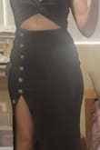 This dress was the only item I absolutely love from an order of 4 items. This was my first order from Lulus. The fabric is soft unlike the other dresses that seemed to be made of the same type of fabric. Not see through, rigth length, perfect slit height, it's just perfect. - Teresa M.