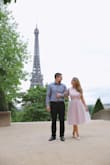 I loved this beautiful flats. I used them to complete my outfit for my photoshoot in Paris. They were comfortable enough to wear for a couple of hours. - Berta B.