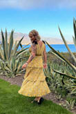 I've had my eye on this dress for a while, especially the yellow. I had a wedding to go to and decided to get it! Could not be happier with the dress. So beautiful and flattering! - Paige M.