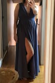The dress fits lovely. I did have to have it altered as I'm too short. Lol - Melissa D.