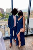 This dress is ABSOLUTELY GORGEOUS! It fits beautifully, it feels way more expensive than it really is. Wore it to a friend's wedding and got TONS of compliments! I had it hemmed and used the scraps to put a panel to make the neckline less plunging. I'm a 38D and felt that if I wore boob tape or something to lift them up a bit it would look gorgeous anyway, but I wanted some more coverage for modesty. I must say that even then I got compliments on the boobs as well hahaha I want to wear this dress in every color, every day! It's a must buy! - Luciana A.