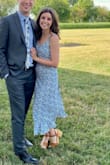 I shortened the straps a bit and the dress was perfect afterwards! - Tessa W.