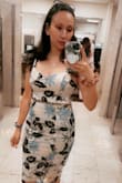 This dress was beautiful. I received so many compliments. Fit perfectly. - Maria V.