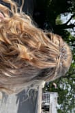 It really pulled my whole outfit together and I received a ton of compliments on it. It also stayed in my hair for the whole night! Very pretty yet durable and lightweight. - Tara E.