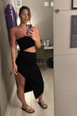 Love love love this dress! Got so many compliments and it fits perfectly. Material is stretchy & flattering - Brittany M.