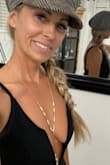 Omg, I love this so much. It is hot. I am slender and fit. I would say this is more for a slender waisted fit top. As if not your boobs will spill out to the middle and the sides. - Heather C.